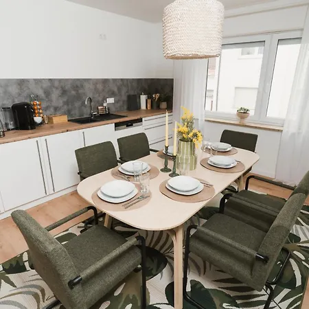 Modernes 3-zimmer-apartment - Naehe Krankenhaus, Altstadt, Bahnhof - Parken Amberg