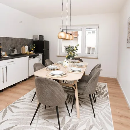 Modernes 3-zimmer-apartment - Naehe Krankenhaus, Altstadt, Bahnhof - Parken